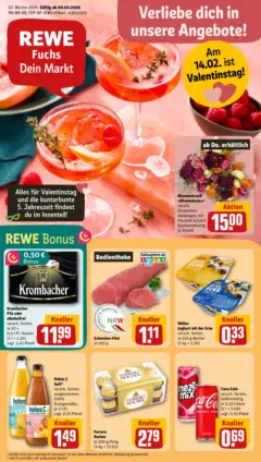 Rewe prospekt Arzfeld ab 09.02.2026 gültig Rewe prospekt Arzfeld ab 09.02.2026 gültig
