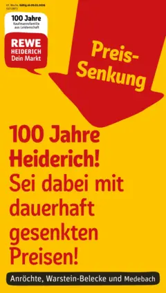 Rewe prospekt Warstein / Belecke	 ab 09.02.2026 gültig