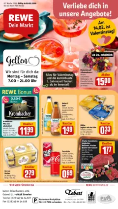 Rewe prospekt Straelen	 ab 09.02.2026 gültig