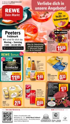Rewe prospekt Wesel	 ab 09.02.2026 gültig