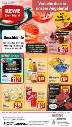 Rewe prospekt Schloß Holte-Stukenbrock	 ab 08.02.2026 gültig