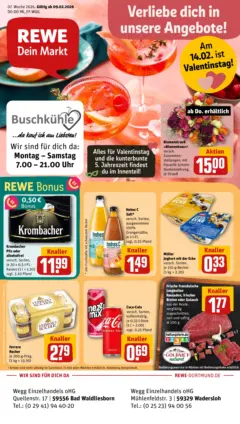 Rewe prospekt Lippstadt / Bad Waldliesborn	 ab 09.02.2026 gültig