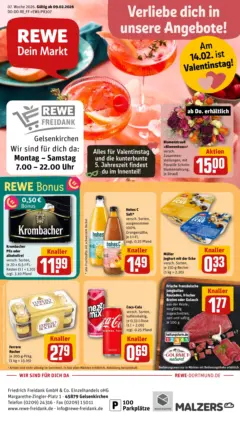 Rewe prospekt Gelsenkirchen	 ab 09.02.2026 gültig
