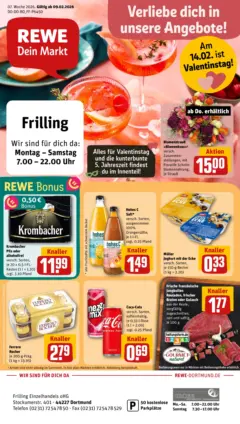 Rewe prospekt Dortmund	 ab 09.02.2026 gültig