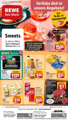 Rewe prospekt Dortmund	 ab 09.02.2026 gültig