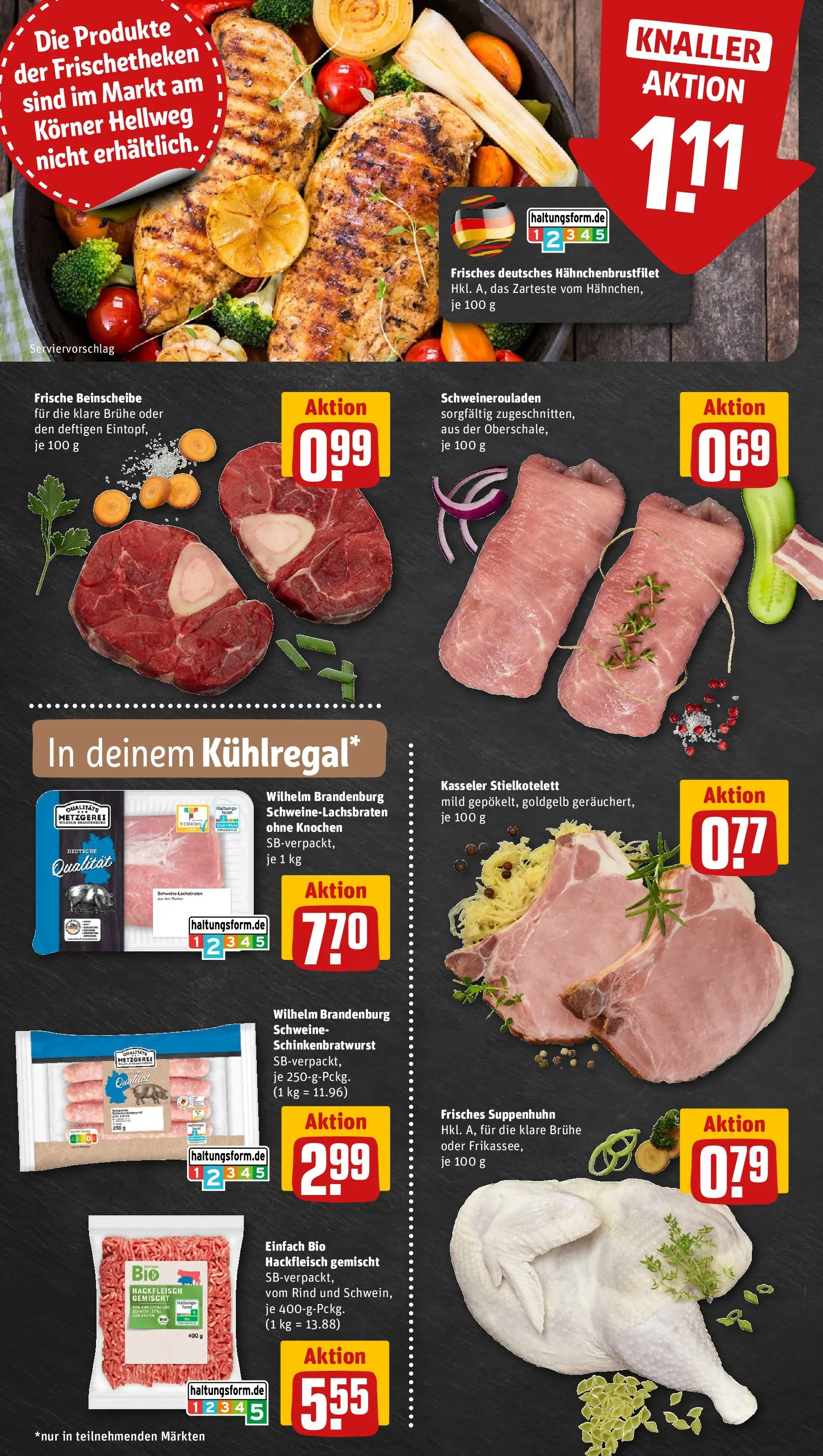 REWE Prospekt ab 09.02.2026 zum Blättern » Angebote | Seite: 6 | Produkte: Hackfleisch