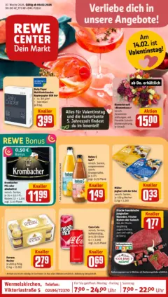 Rewe prospekt Wermelskirchen	 ab 09.02.2026 gültig