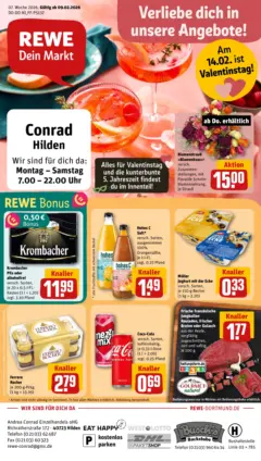 Rewe prospekt Hilden	 ab 09.02.2026 gültig