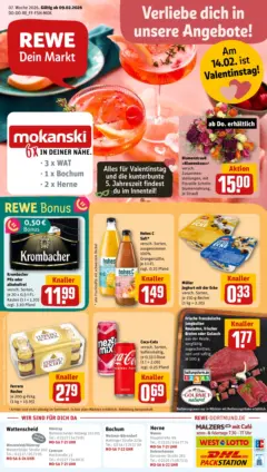 Rewe prospekt Bochum	 ab 09.02.2026 gültig