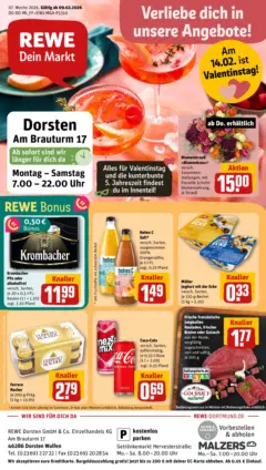 Rewe prospekt Dorsten	 ab 09.02.2026 gültig