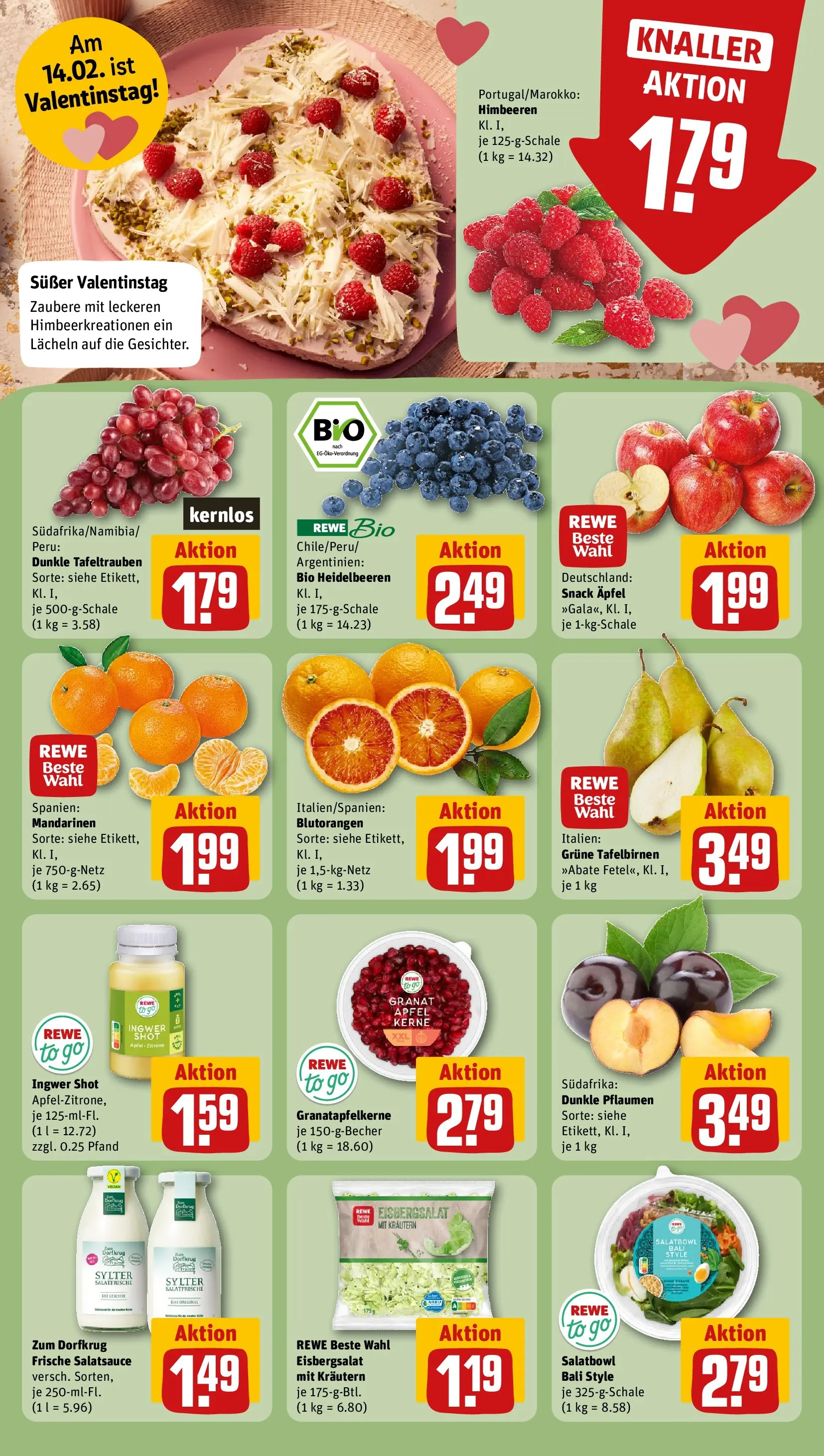 REWE Prospekt ab 09.02.2026 zum Blättern » Angebote | Seite: 14