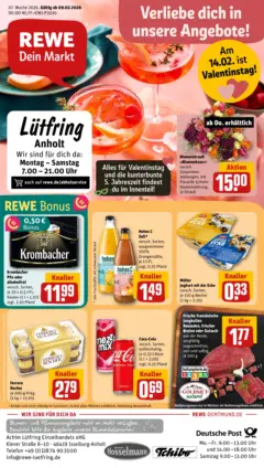 Rewe prospekt Isselburg	 ab 09.02.2026 gültig