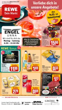 Rewe prospekt Unna	 ab 09.02.2026 gültig