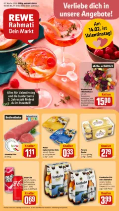 Rewe prospekt Köln / Ehrenfeld	 ab 09.02.2026 gültig