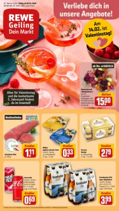 Rewe prospekt Düsseldorf	 ab 09.02.2026 gültig