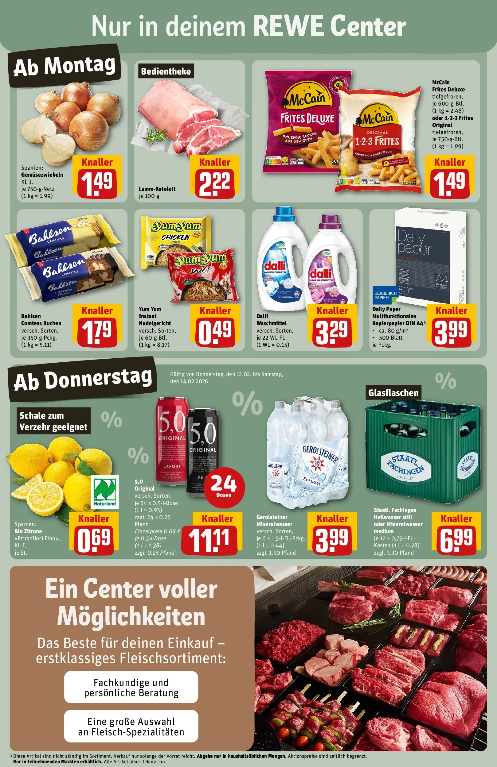 REWE Prospekt ab 09.02.2026 zum Blättern » Angebote | Seite: 3