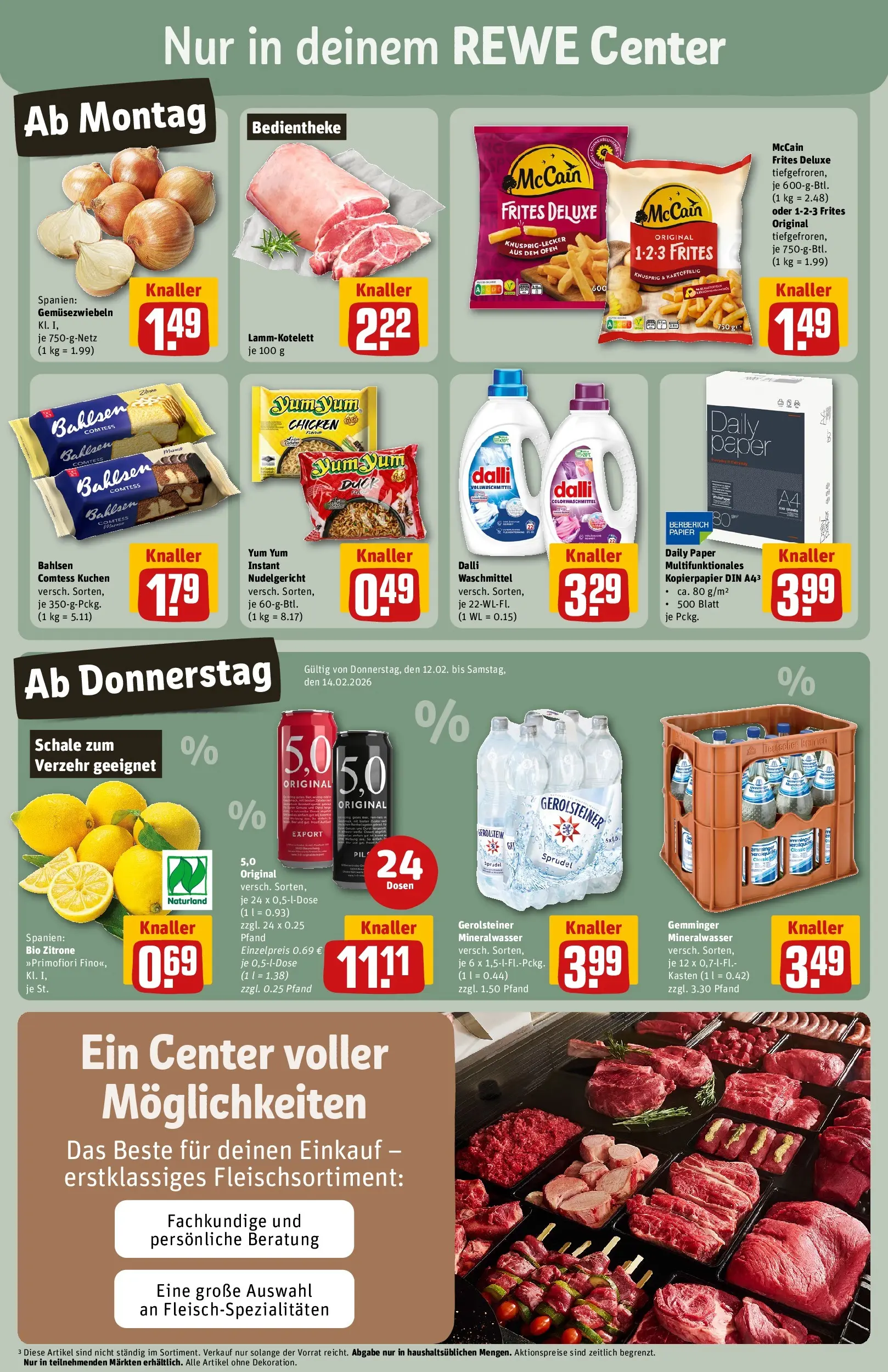 REWE Prospekt ab 09.02.2026 zum Blättern » Angebote | Seite: 3