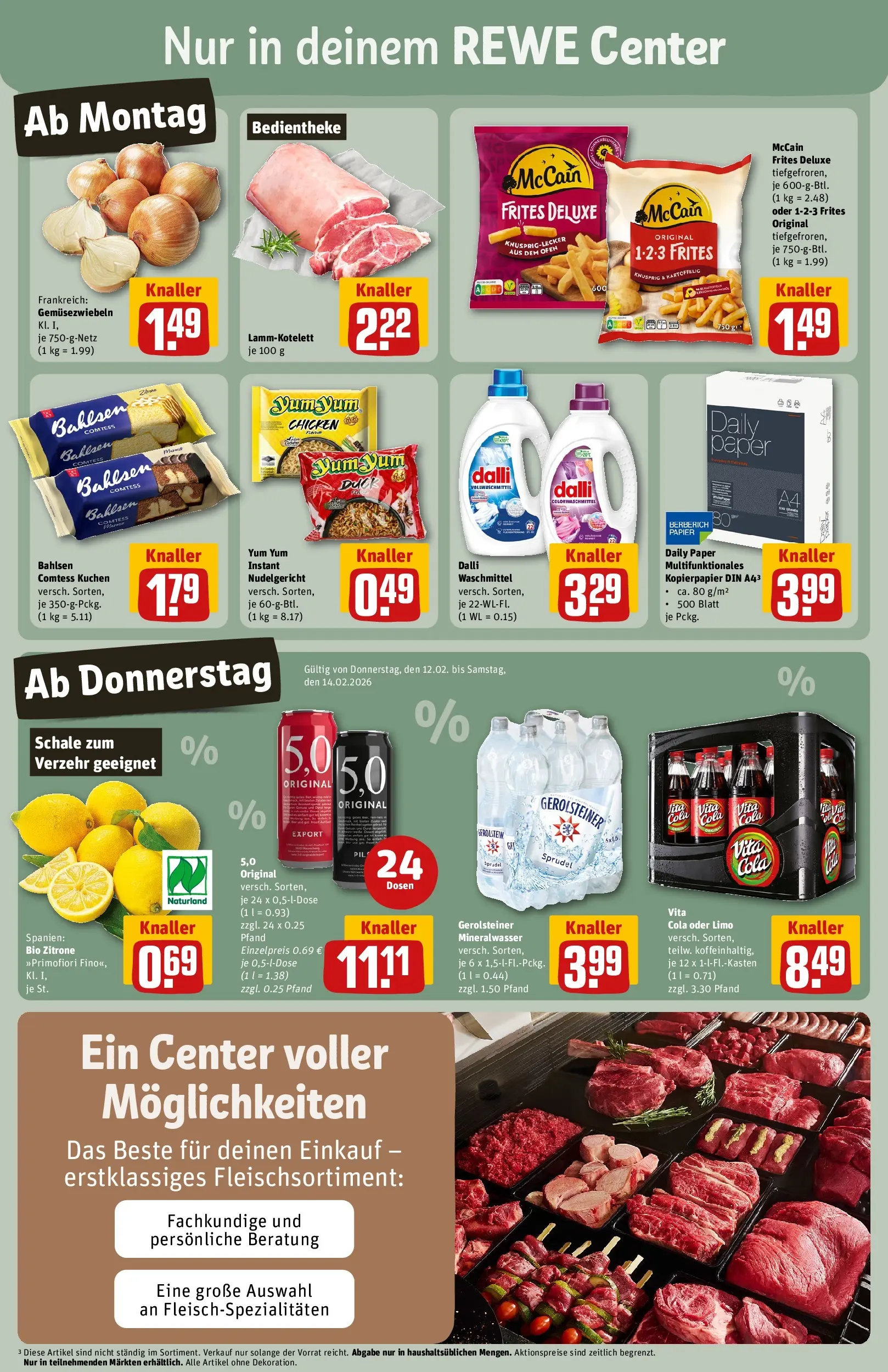 REWE Prospekt ab 09.02.2026 zum Blättern » Angebote | Seite: 3