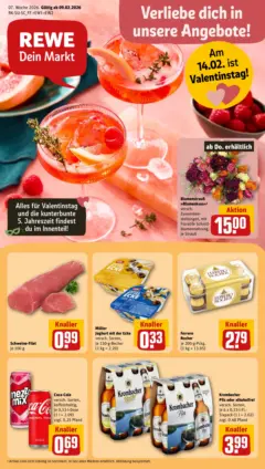 Rewe prospekt Riedering	 ab 09.02.2026 gültig