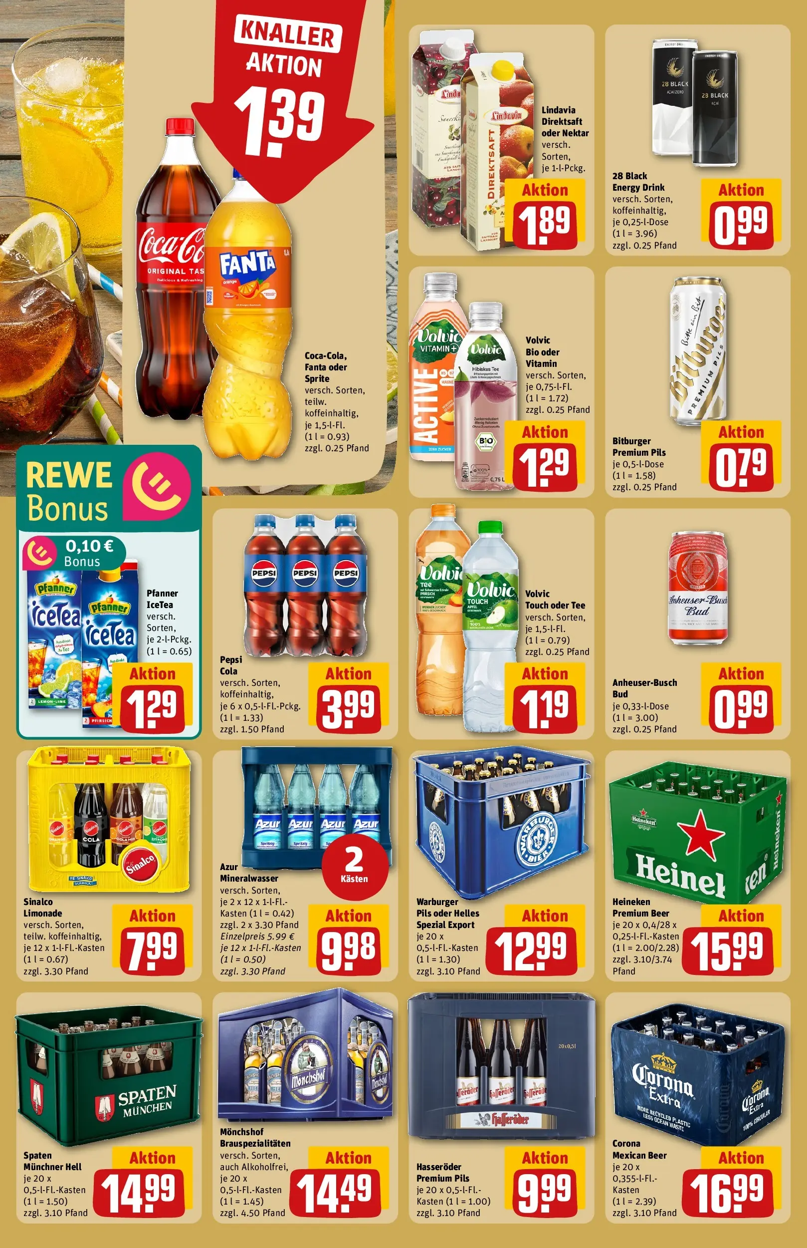 REWE Prospekt ab 09.02.2026 zum Blättern » Angebote | Seite: 24 | Produkte: Sprite, Energy, Volvic touch, Volvic
