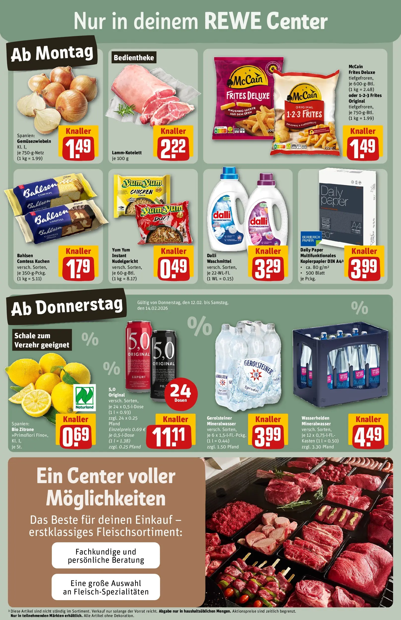 REWE Prospekt ab 09.02.2026 zum Blättern » Angebote | Seite: 3