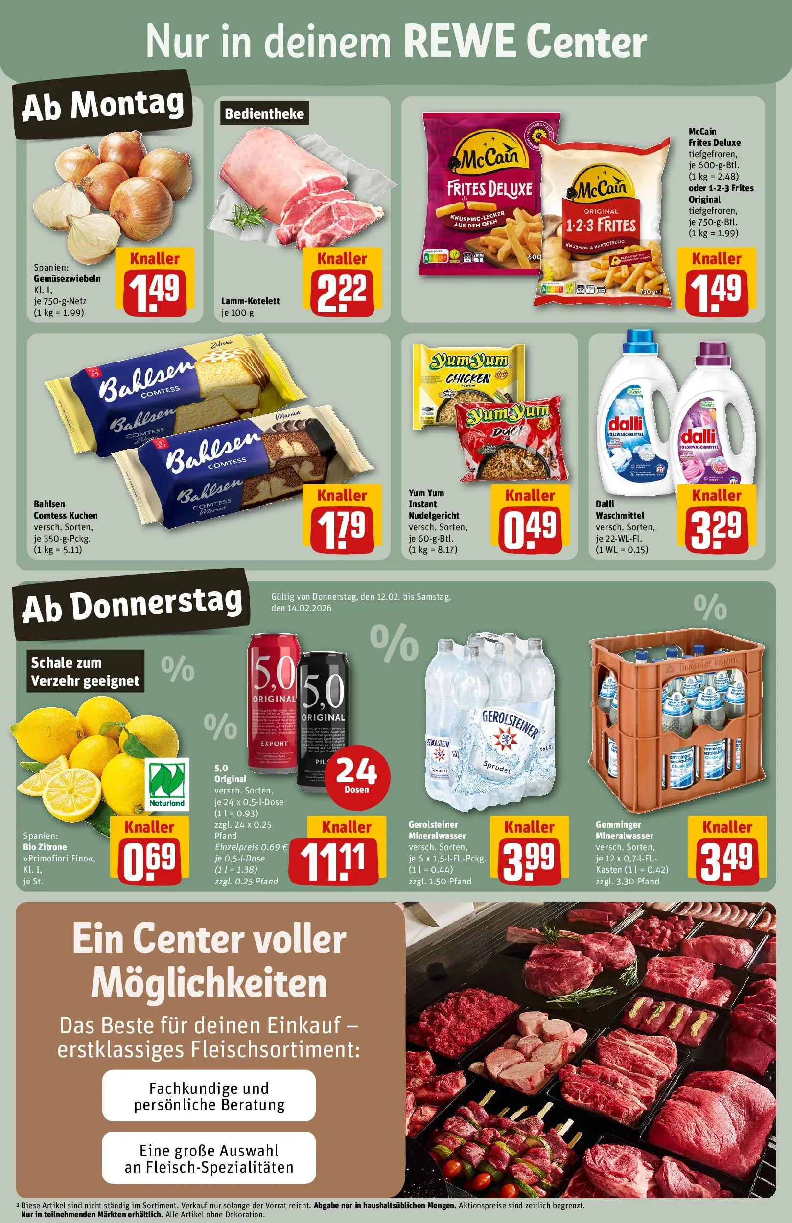 REWE Prospekt ab 09.02.2026 zum Blättern » Angebote | Seite: 3