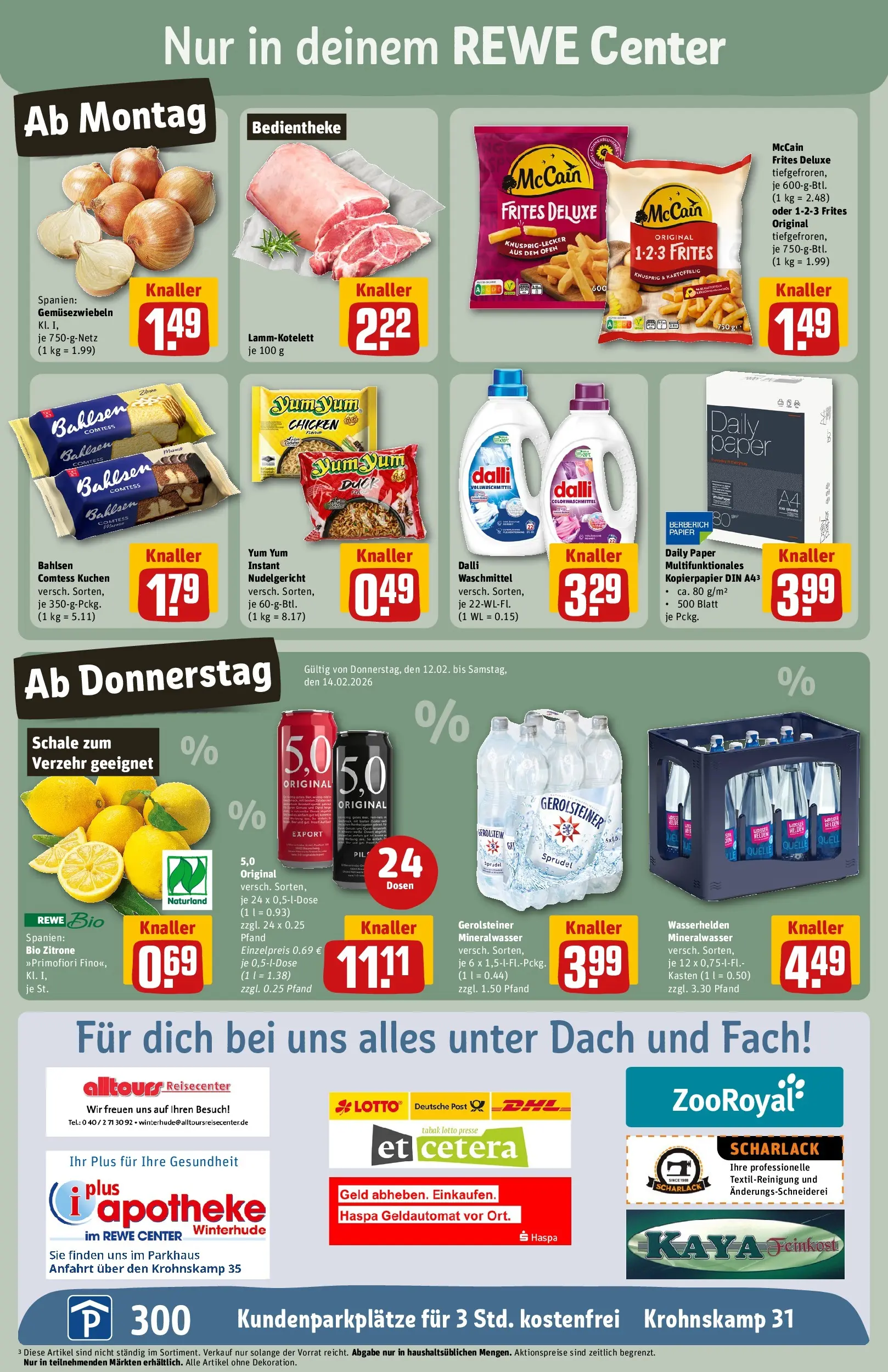 REWE Prospekt ab 09.02.2026 zum Blättern » Angebote | Seite: 3