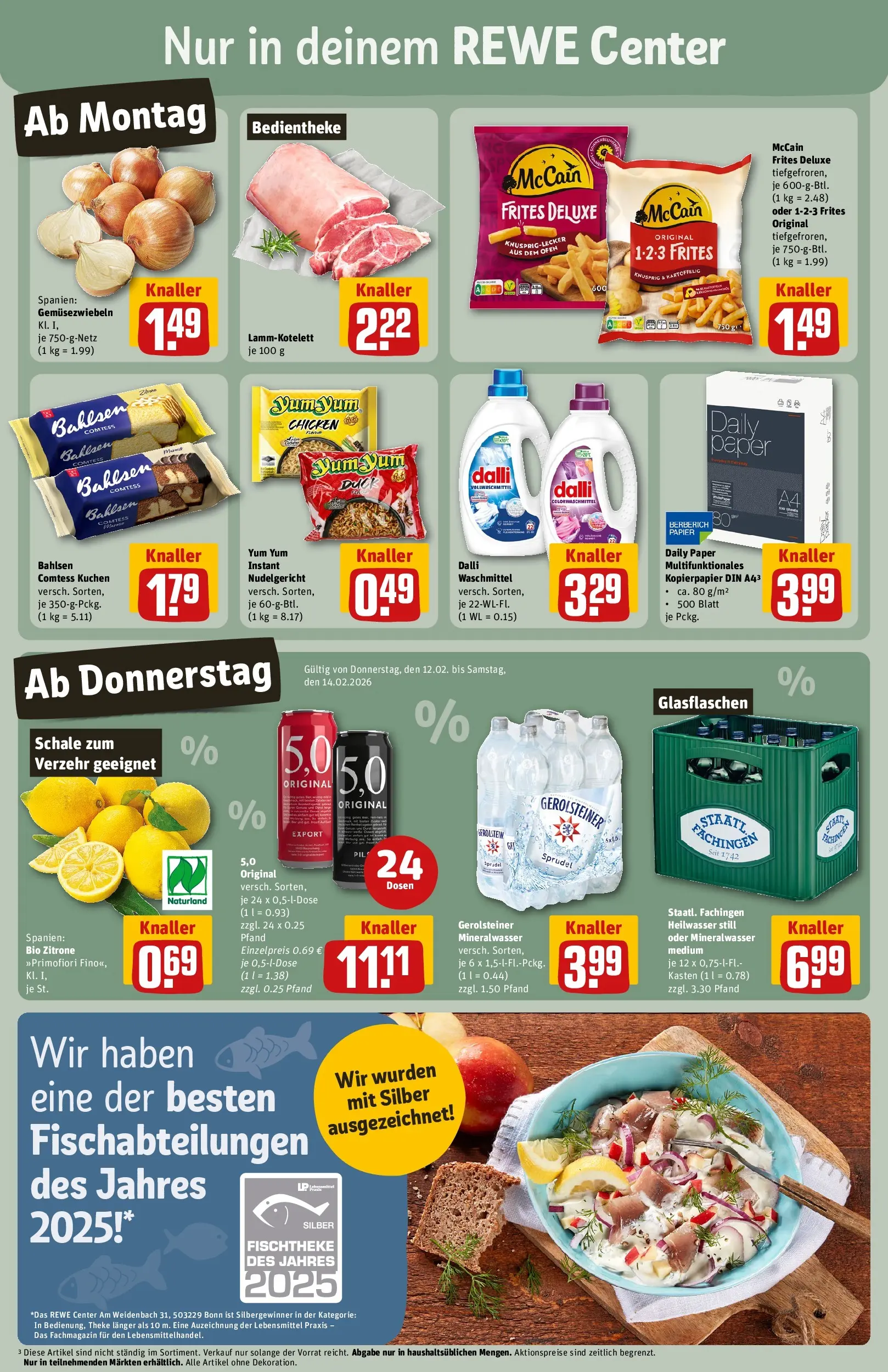 REWE Prospekt ab 09.02.2026 zum Blättern » Angebote | Seite: 3