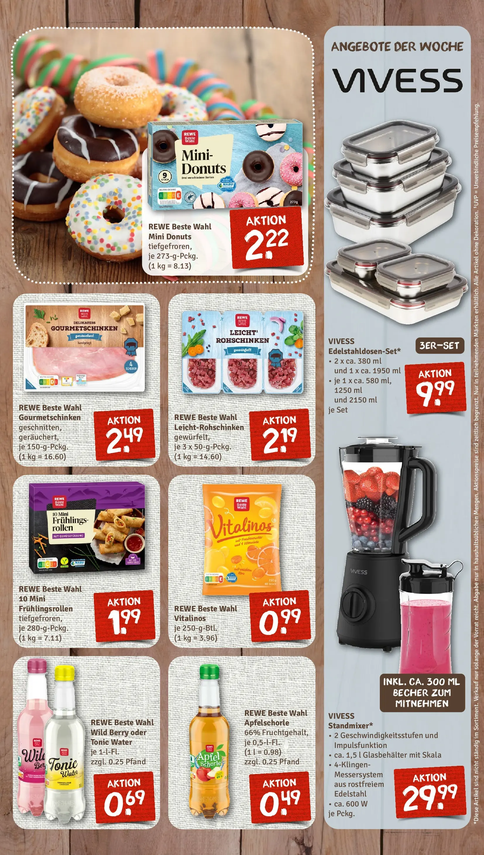 REWE Prospekt ab 09.02.2026 zum Blättern » Angebote | Seite: 11 | Produkte: Apple, Donuts