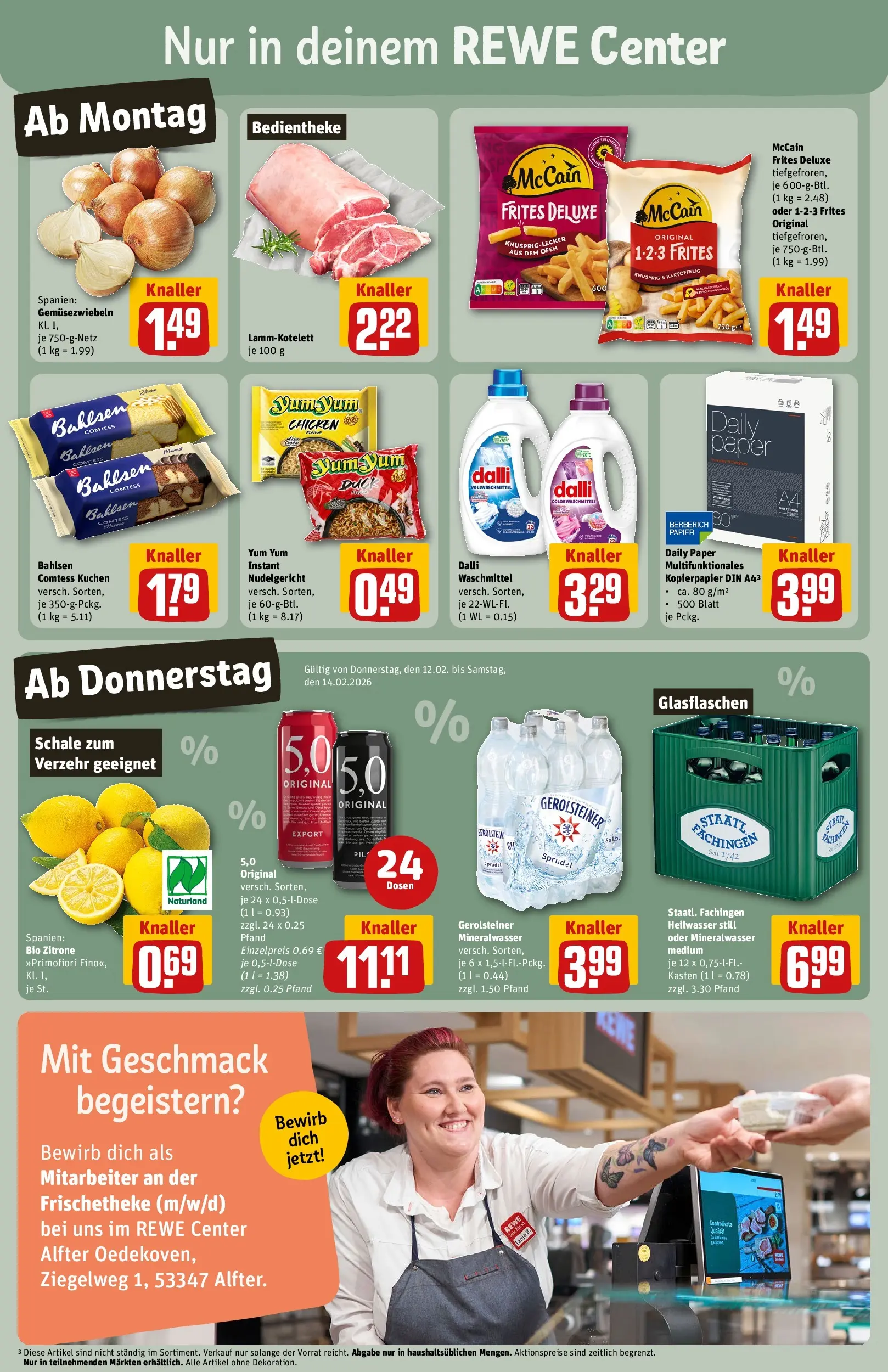 REWE Prospekt ab 09.02.2026 zum Blättern » Angebote | Seite: 3