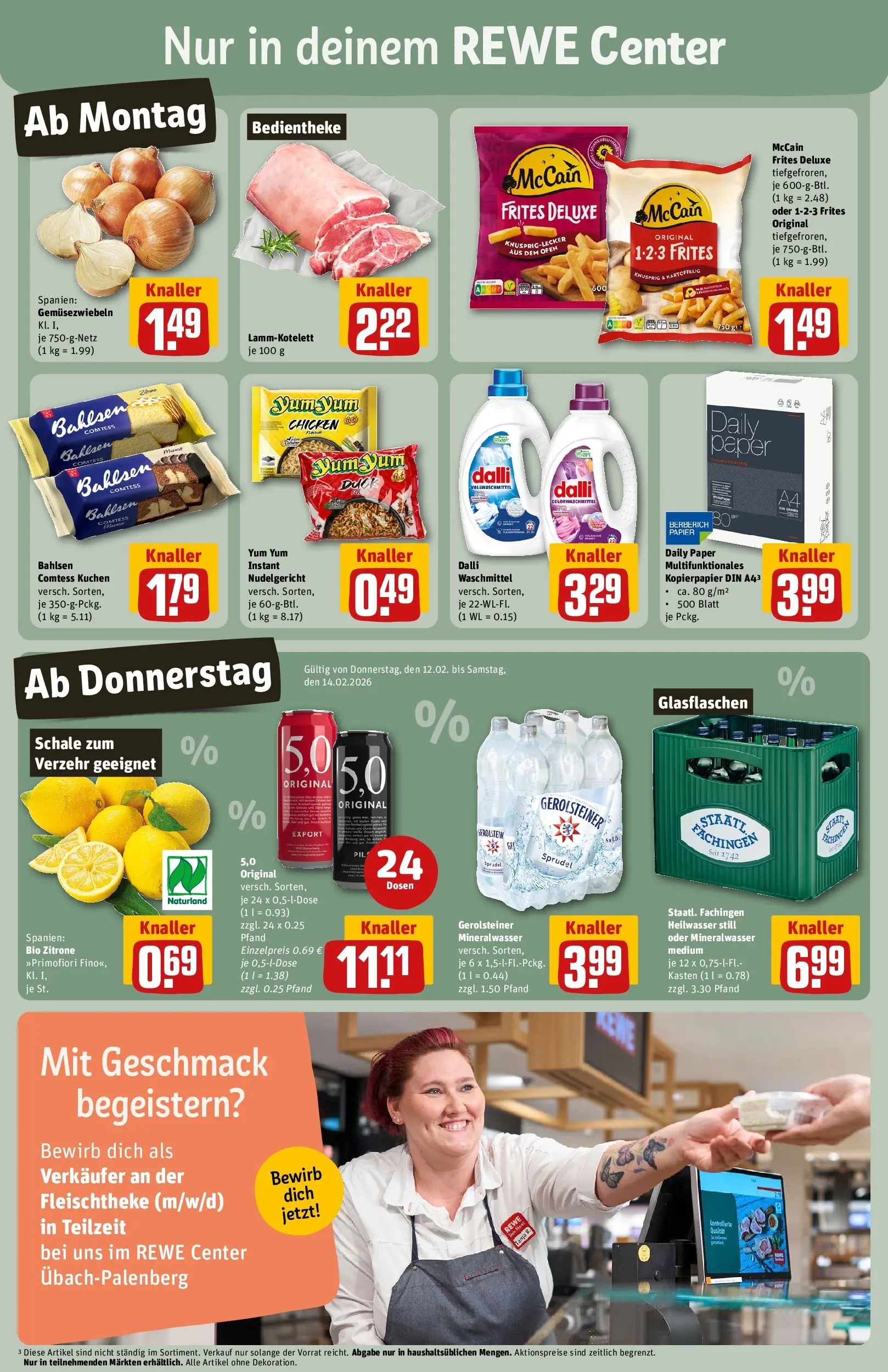 REWE Prospekt ab 09.02.2026 zum Blättern » Angebote | Seite: 3
