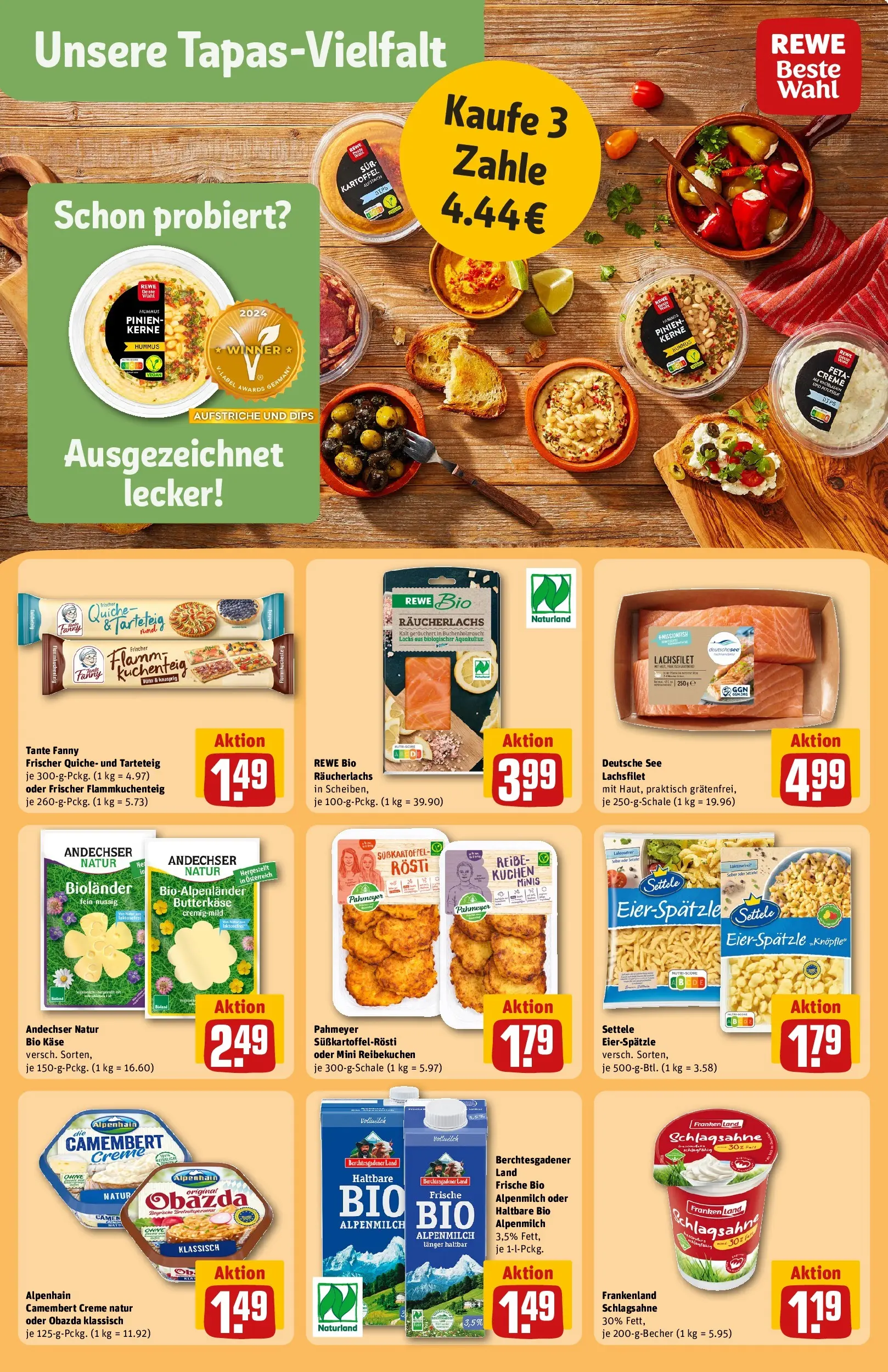 REWE Prospekt ab 09.02.2026 zum Blättern » Angebote | Seite: 21