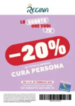 Regina Grandi Magazzini -20% - al 23.02.2026