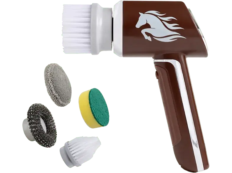 Media Shop M 38205 Horsepower Scubber Akku Rotationsb&uuml;rste