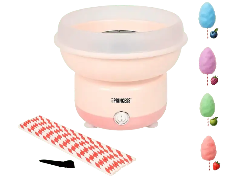 Princess 01.292990.01.001 Zuckerwattenmaschine, Rosa
