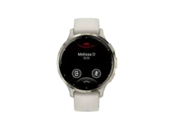 Garmin Smartwatch Venu 3s 41mm, Elfenbein/Softgold (010-02785-04)