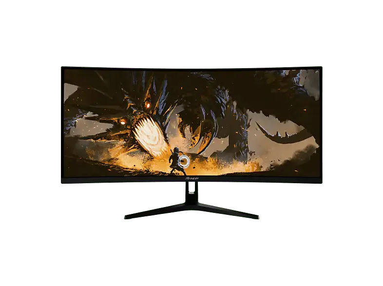 AROZZI NOVA 34 Zoll Curved Gaming Monitor, UWQHD, 1 ms Reaktionszeit, 350 cd/m&sup2;, 165 Hz, Black