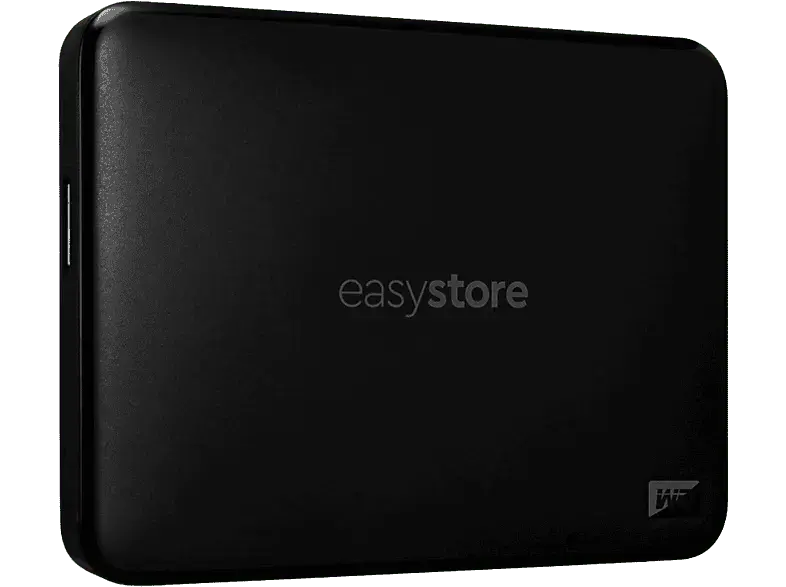 WESTERN DIGITAL easystore externe Festplatte, HDD, 1 TB, Schwarz