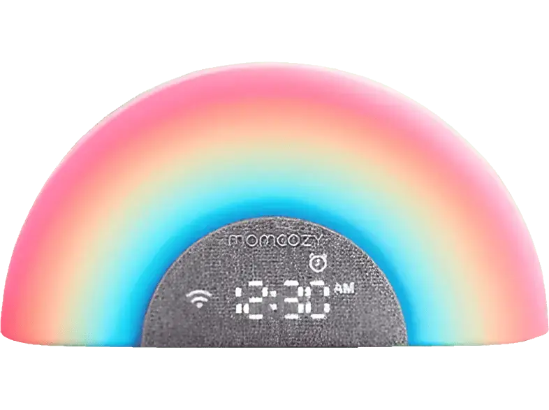 Momcozy DreamSync Intelligente Baby Sound Maschine - Regenbogenlicht & App-Steuerung