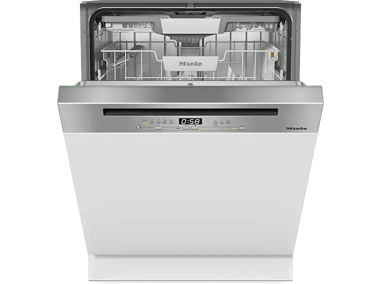 Miele G 5811 SCi Active Plus Geschirrsp&uuml;ler (integrierbar, Besteckschublade, 598 mm breit, 43 dB(A), A, Edelstahl CleanSteel)