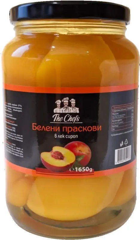 THE CHEFS Компот от белени праскови