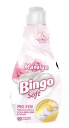 Bingo омекотител, различни видове 60 пр, 1,440л