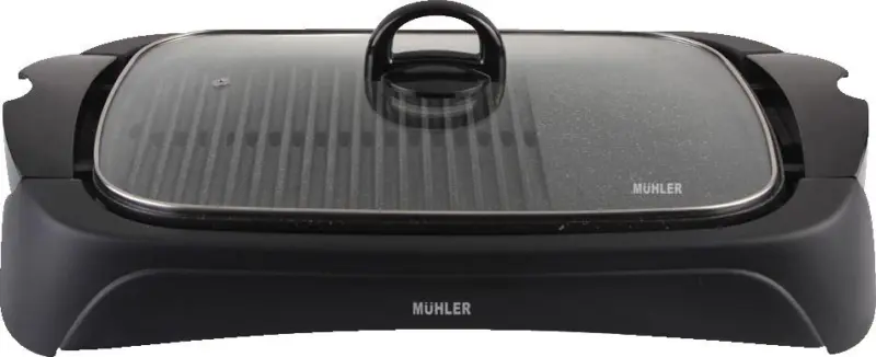 MUHLER Електрическа скара със стъклен капак