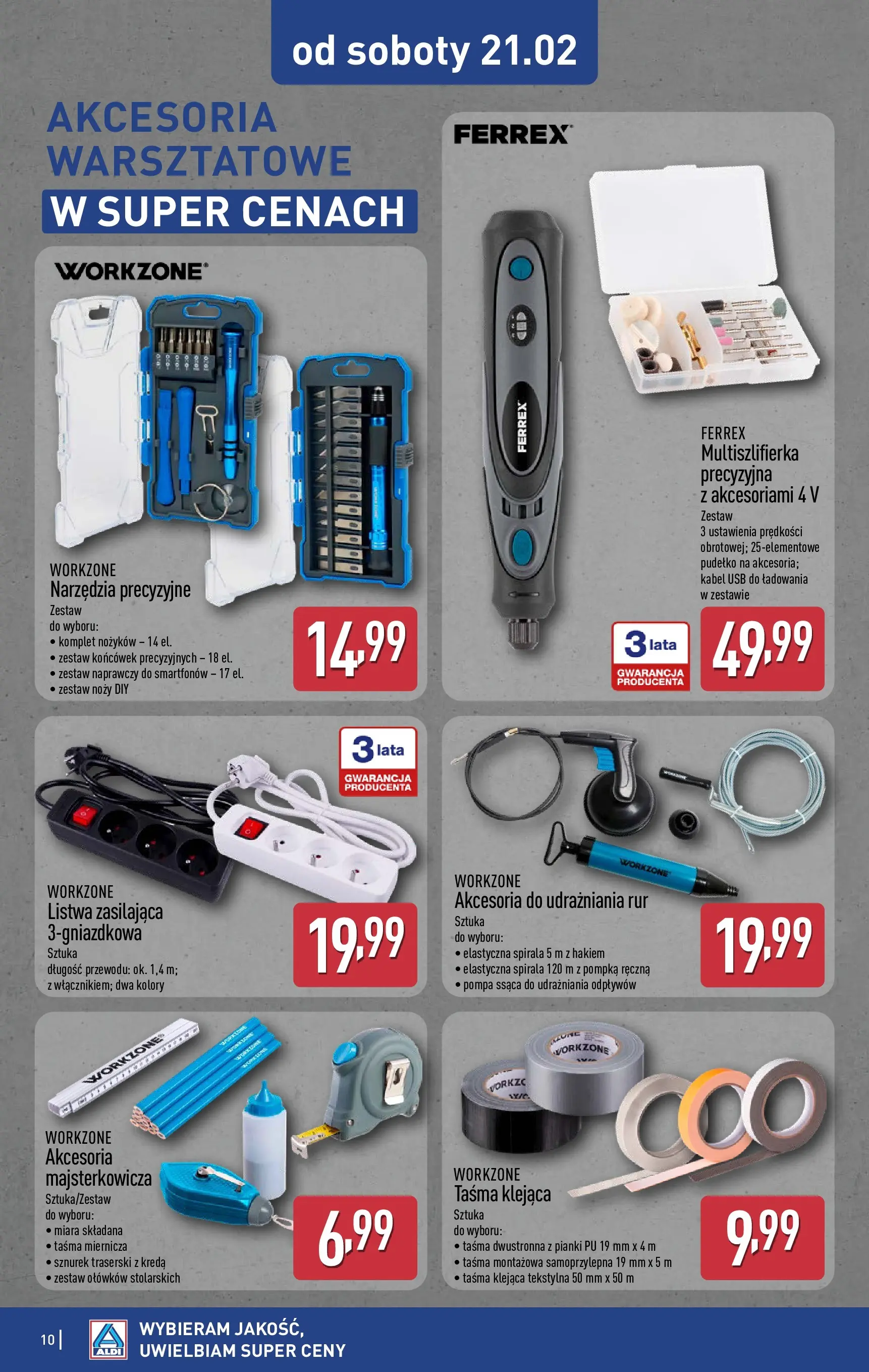 Aldi - Komfort i wygoda z ALDI od 17.02.2026 - Ulotka PDF, promocje | Strona: 10 | Produkty: Kabel, USB, Pudełko, Pianki
