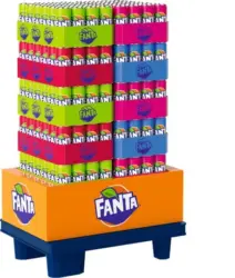 Mix Display. Erfrischungsgetr&auml;nk