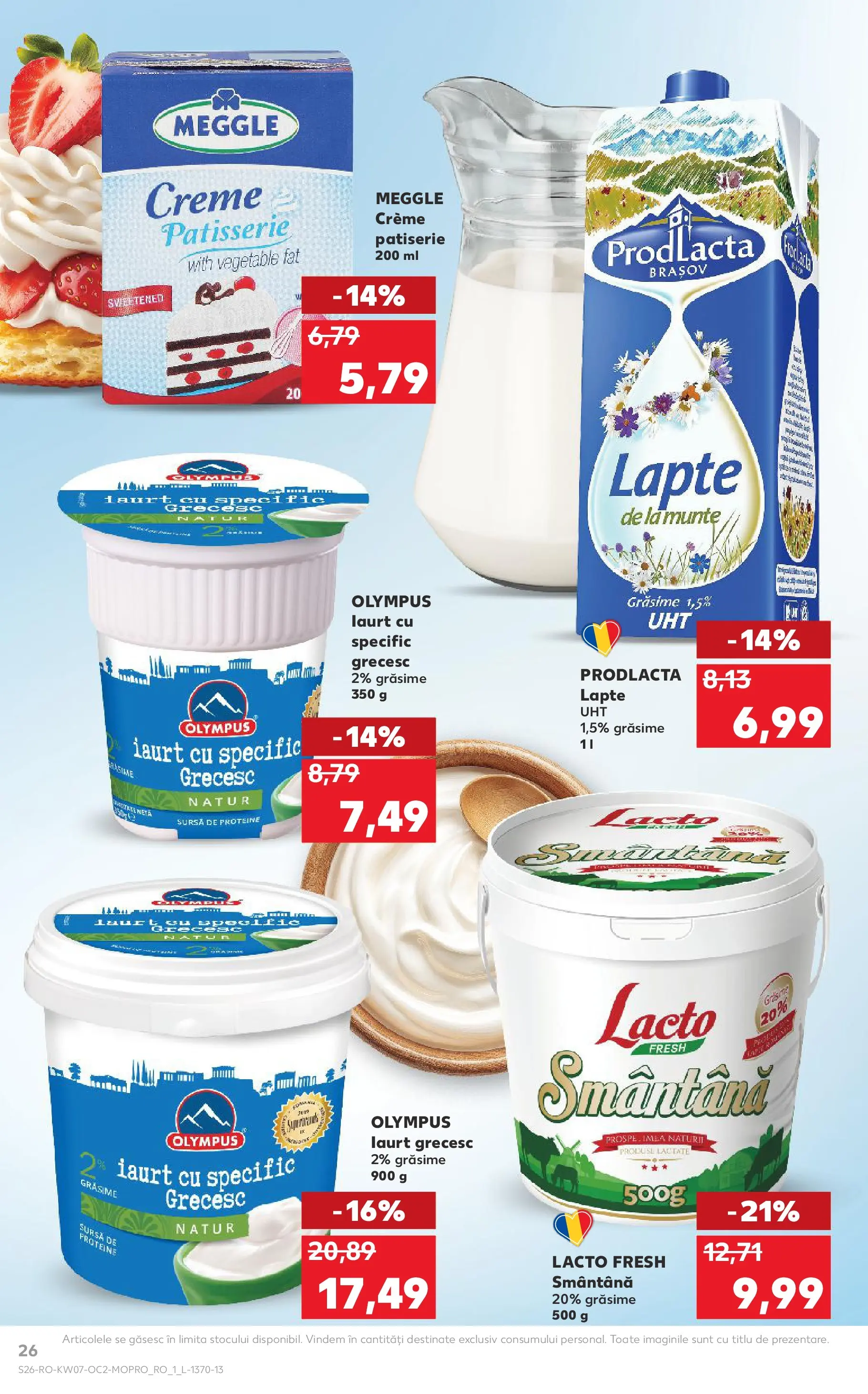 Catalog Kaufland - Comarnic 11.02.2026 - Revista si Oferta | Pagină: 26