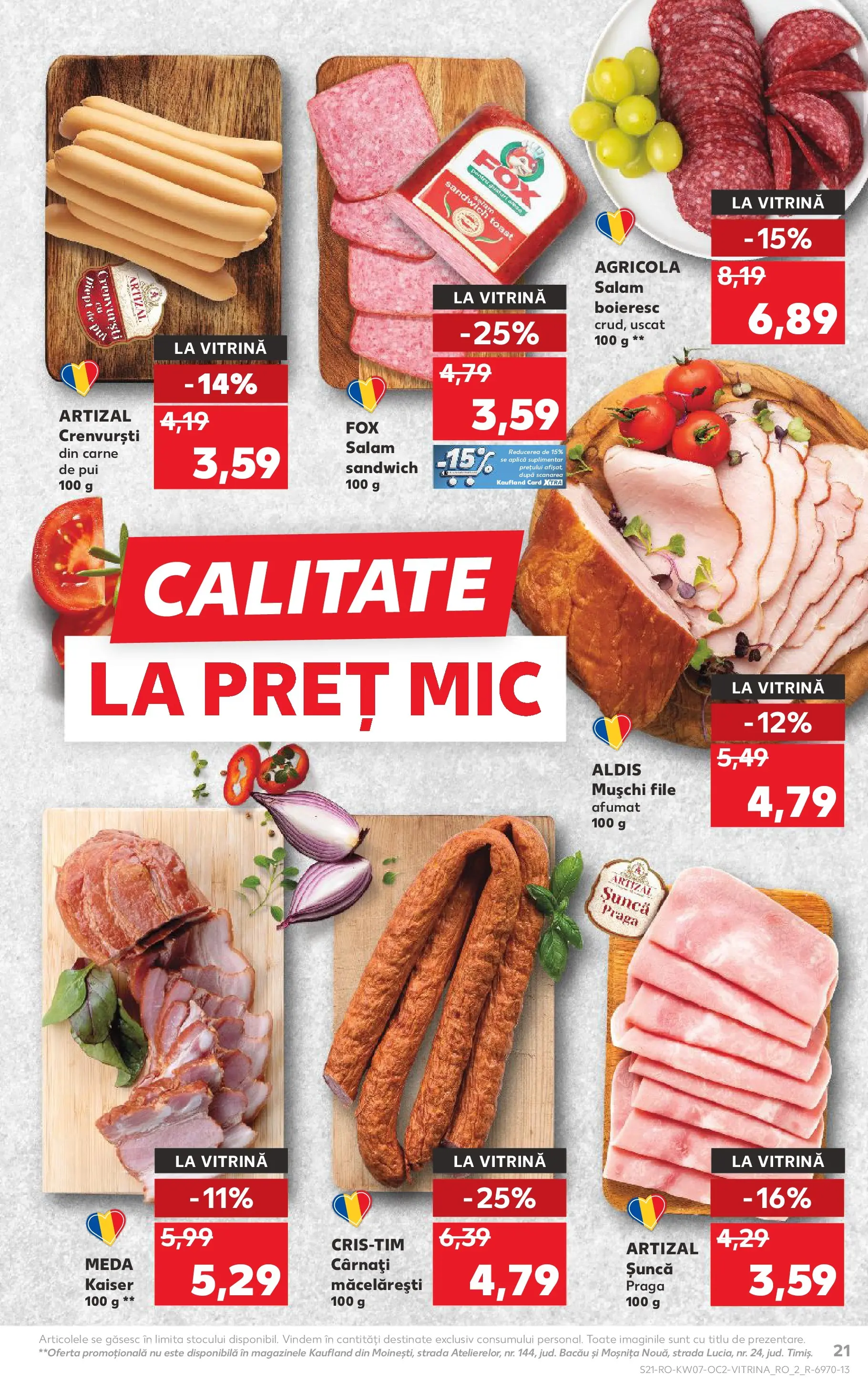 Catalog Kaufland - Codlea 11.02.2026 - Revista si Oferta | Pagină: 21