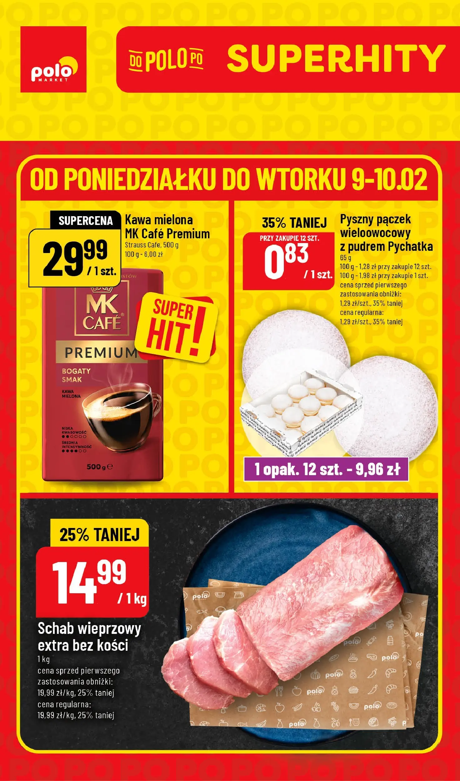 Nowa POLOmarket gazetka od jutra 09.02.2026 (PDF) | Strona: 1