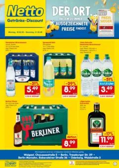 Netto Marken-Discount prospekt Berlin	 ab 15.02.2026 gültig