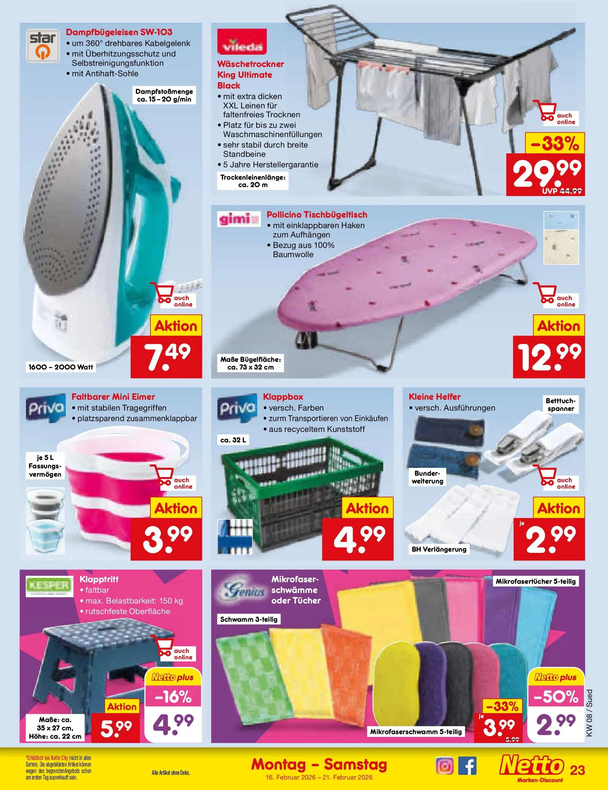 Netto Marken-Discount prospekt Buttenwiesen	 (ab 15.02.2026) » Angebote | Seite: 31 | Produkte: BH